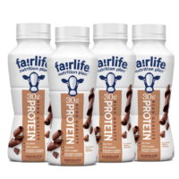Fairlife Nutrition Plan Chocolate 4 Pack 11.5 fl oz Bottles
