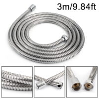 10ft Shower Head Hose 304 Stainless Steel Hose Handheld Extra Long Bathroom Flexible Hose