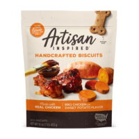 Artisan Inspired BBQ Chicken & Sweet Potato Flavor Biscuits Dog Treats, 16oz bag