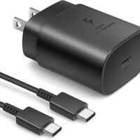 SAMSUNG 25W USB-C Super Fast Charging Wall Charger - Black (US Version with Warranty)
