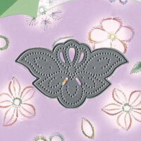 Joy! Crafts Dies - Embroidery on Paper - Corner Scalloped