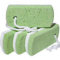 Dr. Entre's Pumice Stone for Feet 4 Pack: Callus Remover, Dead Skin Scraper, Exfoliator for Shower Scrubber Use, Pedicure Tools, Cracked Heels Foot Care EntreFeet