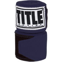 Title Boxing 180' Semi Elastic Mexican Handwraps - Navy