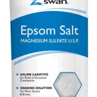 EPSOM SALT 4LB BAG (Pack of 1)
