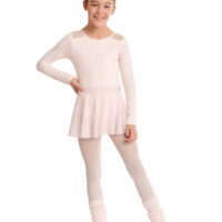 Justice Girls Long Sleeve Dance and Gymnastics Leotard, Sizes XS-XL, 1-Pack