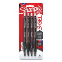 Sanford SAN2116198 S-Gel High-Performance Bold Retractable Gel Pen, Assorted Color - Pack of 4