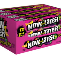 Now and Later, Original Mix, Assorted Flavor Standard Bar, 2.44oz. (Box of 12)