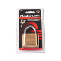 Resettable Combination Padlock 2' Wide, Brass