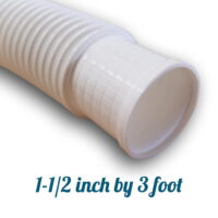 Above Ground Pool Filter Connection Hose, 1-1/2' x 3'