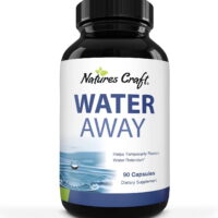 Water Away Supplement for Men and Women Natural Diuretic Pills Relieve Water Retention Fast Reduce Bloating Swelling for Weight Loss