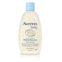 Aveeno Baby Wash & Shampoo For Hair & Body, Tear-Free, 8 oz