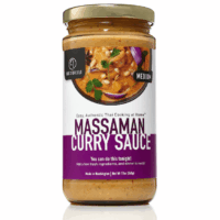 THAI 3 WHEELS, MASSAMAN CURRY SAUCE (1 PACK), Authentic Recipe, Healthy Ingredients, Easy to Use, No Preservatives, No Artificial Colors or Flavors, Gluten Free