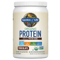 Garden of Life Organic Protein Powder, Chocolate, 20g, 19.02oz