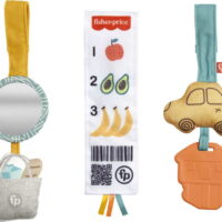 Fisher-Price Cutest Customer Activity Set, 3 Stroller Toys