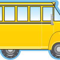Large Notepad - School Bus