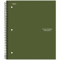Five Star 170 sheet College Ruled 1 Subject Spiral Notebook - Assorted Colors