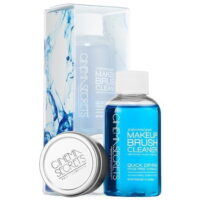 ($25 Value) Cinema Secrets Antimicrobial Disinfectant Makeup Brush Cleaner Travel Set
