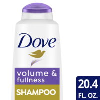 Dove Volumizing Shampoo, Volume & Fullness, Nourishing Biotin Complex for All Hair Types, 20.4 oz