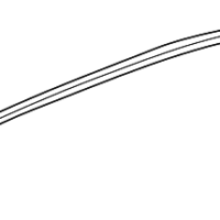 Genuine OE Honda Roof Molding - 74306-TR0-A12