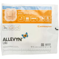 Allevyn Life Foam Adhesive Dressings 8.25' x 8.25' (6' x 6' Pad) - 1 Dressing