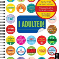 I Adulted! Agenda Undated Calendar: Stickers for Grown-Ups (Other)
