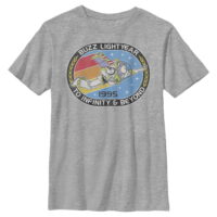 Boy's Toy Story Buzz Lightyear 1995  Graphic Tee Athletic Heather Small