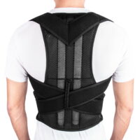 Meterk Posture Corrector for Men Women Back Brace Adjustable Straps Shoulder Support Trainer