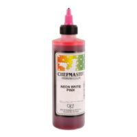 Chefmaster 9-Ounce Neon Brite Pink Airbrush Cake Decorating Food Color
