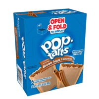 Pop-Tarts Toaster Pastries, Frosted Brown Sugar Cinnamon, 6 Ct, 20.3 Oz, Tray