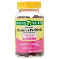 SV Womens Probiotic Gummy 1B CFU with Cranberry, 60 Vegetarian Gummies