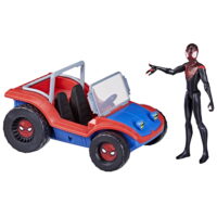 Marvel Spider-Man Spider-Mobile 6-Inch-Scale Vehicle and Miles Morales Action Figure