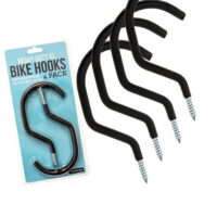 Impresa Products 4-Pack Bike Hanger/Bike Hook - Heavy-Duty, Fits all Bike Types