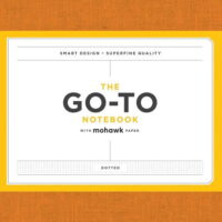 Go-To Notebook with Mohawk Paper, Persimmon Orange Dotted: (Dotted Notebooks, Notebooks with Dots, Orange Notebooks) (Other)