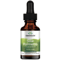 Swanson Saw Palmetto Liquid Extract (Alcohol- and Sugar-Free) 1 fl oz Liquid