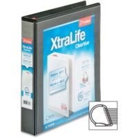 Cardinal Xtralife ClearVue Locking Slant-D Binders 1 1/2' Binder Capacity - Letter - 8 1/2' x 11' Sheet Size - 375 Sheet Capacity - 1 3/5' Spine Width - 3 x D-Ring Fastener(s) - 2 Inside Front & Back