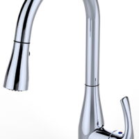 Bio Bidet FLOW Motion Touchless Kitchen Faucet in Polished Chrome Finish