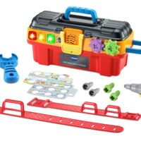 VTech Drill and Learn Toolbox Pro With Tool Belt, Tools, Project Cards