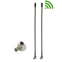 2Pcs 4G Lte 5Dbi Gain Soft Whip External Ts9 Antenna Mobile Wifi Hotspot Router