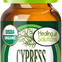Organic Cypress Essential Oil (100% Pure - USDA Certified Organic) Best Therapeutic Grade Essential Oil - 10ml