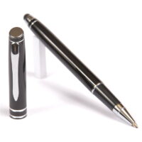 D200 - Black Rollerball Pen with Stylus