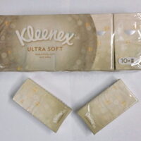 Kleenex Ultra Soft & Strong Facial Tissues, Pocket Pack, 9 ct, 10 Pack