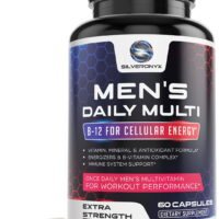 Multivitamin for Men - Max Potency Vitamins A C D E B1 B2 B3 B5 B6 B12, Palmetto, Zinc, Selenium, Calcium, Lutein. Supports Energy, Stress, Heart, Prostate, Best Men's Daily Supplement - 60 Capsules