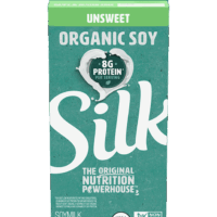 Silk Organic Soymilk Unsweet -- 32 fl oz Pack of 2