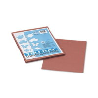 Pacon Tru-Ray Construction Paper 76 lbs. 9 x 12 Warm Brown 50 Sheets/Pack 103025