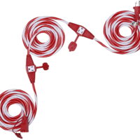 DEWENWILS Extension Cord for Halloween Lights Christmas Decoration,3 Plugs with Safety Cover,Candy Color