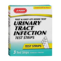 Leader Urinary Tract Infection Home Test Strips, 3 Ea