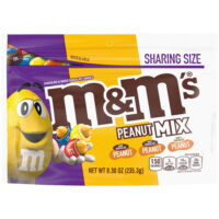 M&M's Peanut Mix Chocolate Candy, Sharing Size - 8.3 oz Bag