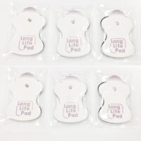 DODOING 12PCS Electrode Pads Pain Relievers Self Adhesive Electrode Pads Replacement for Electric Massagers Electrotherapy Long Life Pads
