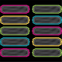 Teacher Created Resources TCR20871 5.25 x 1.5 in. Chalkboard Brights Labels
