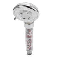 Mavis Laven Shower Head Negative Ion Multifunctional LED Light Changing Handheld Spray Head Colorful Flash